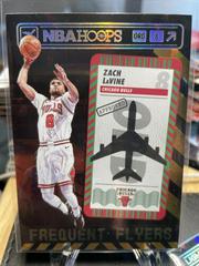 Zach LaVine [Green Ice] Basketball Cards 2021 Panini Hoops Frequent Flyers Prices