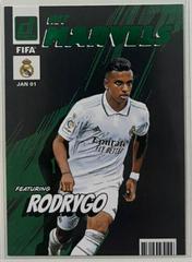 Rodrygo [Green] Soccer Cards 2022 Panini Donruss Net Marvels Prices