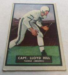 Capt. Lloyd Hill #11 Football Cards 1951 Topps Magic Prices