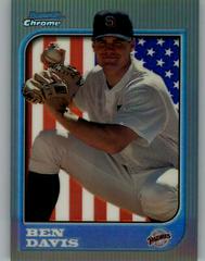 Ben Davis [Refractor] #181 Baseball Cards 1997 Bowman Chrome International Prices
