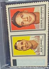 Bob Purkey [Harmon Killebrew] Baseball Cards 1962 Topps Stamp Panels Prices