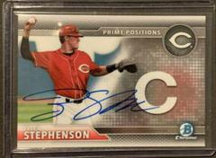 Tyler Stephenson Baseball Cards 2016 Bowman Chrome Prime Position Autograph Prices