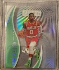 Russell Westbrook [Green] #18 Basketball Cards 2019 Panini Illusions Astounding Prices