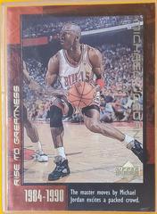 Michael Jordan [Rise To Greatness] #22 Baseball Cards 1999 Upper Deck Prices