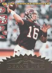 Jim Druckenmiller [Dean's List] Football Cards 1997 Panini Score Board NFL Rookies Prices