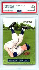 Enthusiam Baseball Cards 1992 Pinnacle Mickey Mantle Prices