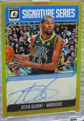 Kevin Durant [Gold] #KDR Basketball Cards 2019 Panini Donruss Optic Signature Series Prices