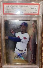 Francisco Lindor Baseball Cards 2014 Bowman Sterling Prospect Autograph Prices