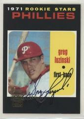 Greg Luzinski Baseball Cards 2001 Topps Archives Autographs Prices
