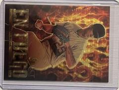Bobby Miller [Gold Vinyl] Baseball Cards 2023 Panini Select En Fuego Prices