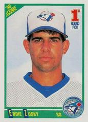 Eddie Zosky #665 Baseball Cards 1990 Score Prices