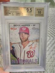 Bryce Harper [Red Ink] #ROA-BH Baseball Cards 2016 Topps Heritage Real One Autographs Prices