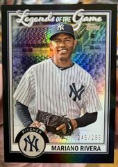 Mariano Rivera [Black] #LG-13 Baseball Cards 2023 Topps Legends of the Game Prices