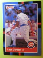 Leon Durham #191 Baseball Cards 1988 Donruss Prices