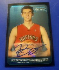 Andrea Bargnani [Chrome Autograph] Basketball Cards 2006 Bowman Chrome Prices