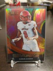 Lamar Jackson [Tie Dye] #SPR-LJ Football Cards 2023 Panini Select Draft Picks Sparks Prices