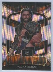Roman Reigns [Flash Prizm] Wrestling Cards 2022 Panini Select WWE Championship Prices