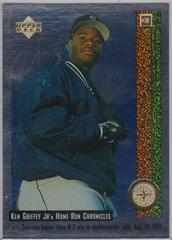 Ken Griffey Jr #38 Baseball Cards 1998 Upper Deck Ken Griffey Jr Home Run Chronicles Prices