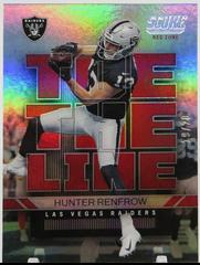 Hunter Renfrow [Red Zone] #TL-HR Football Cards 2022 Panini Score Toe the Line Prices