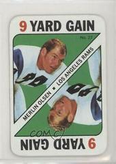 Merlin Olsen #27 Football Cards 1971 Topps Game Cards Prices