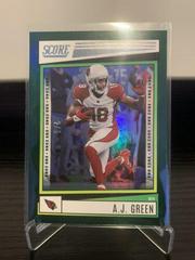 A. J. Green [End Zone] Football Cards 2022 Panini Score Prices