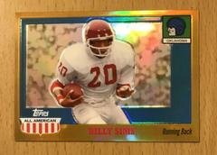 Billy Sims [Gold Chrome Refractor] #49 Football Cards 2005 Topps All American Prices