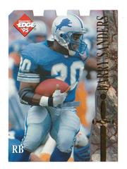 Barry Sanders [Die Cut] Football Cards 1995 Collector's Edge Excalibur Prices