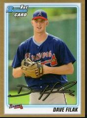 Davie Filak [Gold] #BDPP38 Baseball Cards 2010 Bowman Draft Picks & Prospects Prices