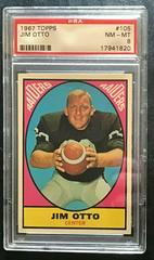 Jim Otto #105 Football Cards 1967 Topps Prices