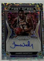 James Worthy Basketball Cards 2021 Panini Prizm Fast Break Autographs Prices