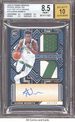 Aaron Nesmith [Jersey Autograph Orange] #229 Basketball Cards 2020 Panini Obsidian Prices