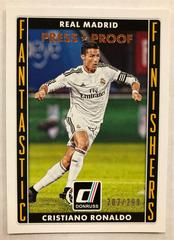 Cristiano Ronaldo [Bronze Press Proof] #1 Soccer Cards 2015 Panini Donruss Prices