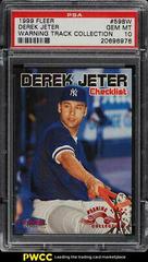 Derek Jeter [Warning Track Collection] Baseball Cards 1999 Fleer Prices