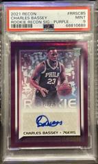 Charles Bassey [Purple] Basketball Cards 2021 Panini Recon Rookie Signatures Prices