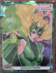 Enchantress [Green Crackle] #32 Marvel 2023 Upper Deck Platinum Prices