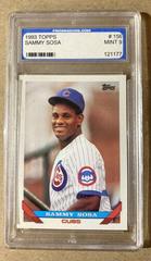 Sammy Sosa #156 Baseball Cards 1993 Topps Prices