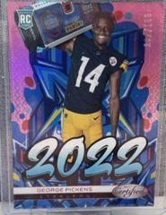 George Pickens [Pink] Football Cards 2022 Panini Certified 2022 Prices