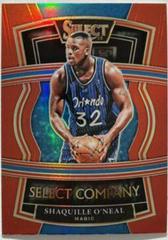 Shaquille O'Neal [Red Prizm] #4 Basketball Cards 2021 Panini Select Company Prices