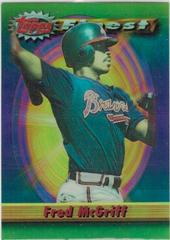 Fred McGriff [Refractor] Baseball Cards 1994 Finest Prices