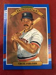 Cecil Fielder #3 Baseball Cards 1991 Donruss Diamond Kings Prices