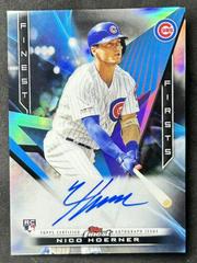 Nico Hoerner [Red Wave Refractor] #FFA-NH Baseball Cards 2020 Topps Finest Firsts Autographs Prices