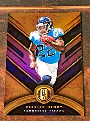 Derrick Henry [Rose Gold] #9 Football Cards 2019 Panini Gold Standard Prices
