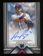 Austin Riley [Sapphire] Baseball Cards 2023 Topps Museum Collection Archival Autographs Prices
