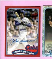 Andre Dawson [Red] #89BA-AD Baseball Cards 2024 Topps 1989 Autograph Prices