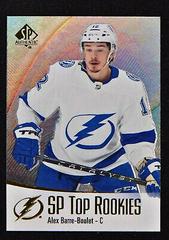 Alex Barre Boulet #TR-36 Hockey Cards 2021 SP Authentic Top Rookies Prices