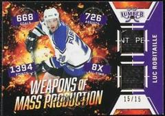 Luc Robitaille [Purple] Hockey Cards 2021 Leaf Lumber Weapons of Mass Production Prices