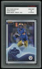 Kenny Pickett Football Cards 2022 Panini Instant Draft Night Prices