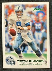 Troy Aikman [Stealth] Football Cards 1999 Fleer Focus Prices