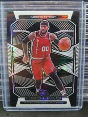 Carmelo Anthony [White Pulsar] Basketball Cards 2019 Panini Obsidian Prices