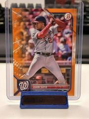 Juan Soto [Orange] #10 Baseball Cards 2022 Bowman Prices